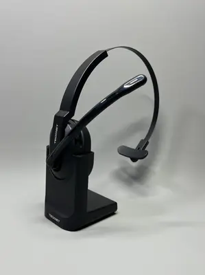 Kabellose Kopfhörer Bluetooth Headset Komfort 60H Sprechzeit Skype PC Büro