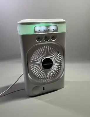 Schreibtisch Mini Klimaanlage Kühler Ventilator Desktop Eis Wasserkühlung