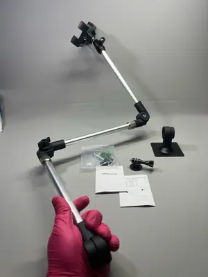 Wand Tablet Halterung 35" langer Metallarm Handyhalter für GoPro Insta360 Kamera