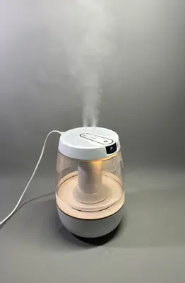 Kleiner Luftbefeuchter Cool Mist Ultraschall 20dB Leise Essy Clean & Nachtlicht