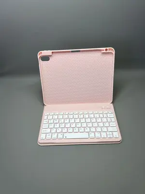 Schlanke Bluetooth Tastatur Hülle Folio abnehmbare Abdeckung für iPad Air