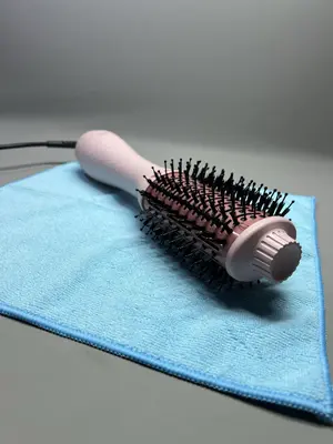 Große Heißluftbürste Haartrockner Glätteisen One Step 1000W leistungsstark für