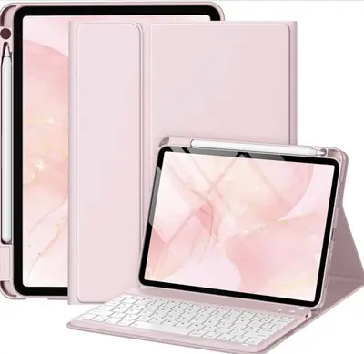 Ganzkörper Tastatur Hülle Magnet Folio Abnehmbare Abdeckung für iPad Air