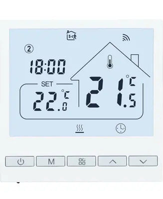 WiFi Wand Smart Raumthermostat für wasserbasierte Fußbodenheizung programmierbar