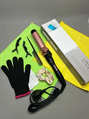 Lockenstab Stabzange 38 mm großer Schaft Lockenwickler langes & mittleres Haar