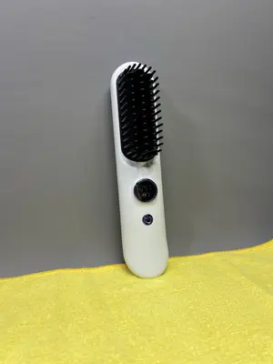 Kabellose Haar Locken Glätteisen Bürste Kamm Reisefertig Einfache Anwendung