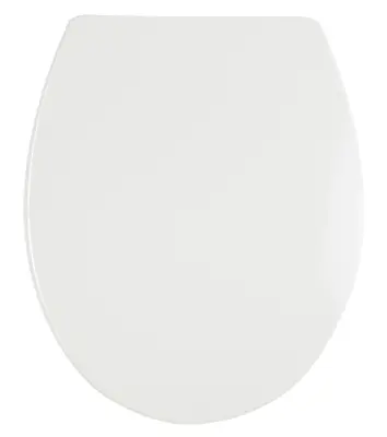 WC SITZ TOILETTENDECKEL DECKEL TOILETTENSITZ MIT ABSENKAUTOMATIK WEIß HYGIENE