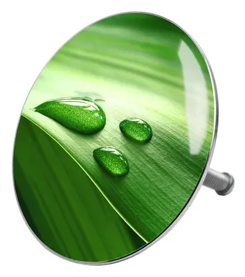 BADEWANNENSTÖPSEL ABFLUSSSTÖPSEL WC BADEWANNE STÖPSEL ABFLUSS STOPFEN GREEN LEAF