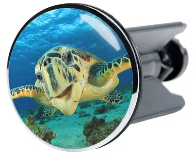 WASCHBECKENSTÖPSEL ABFLUSSSTÖPSEL WC WASCHBECKEN STÖPSEL ABFLUSS SCHILDKRÖTE