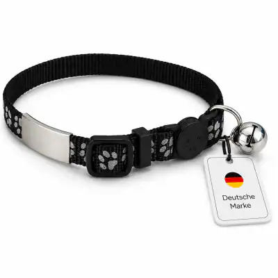Katzenhalsband mit Name und Telefonnummer graviert – neu – Sonstiges – überwiegend weiß – Foto 1 von 5