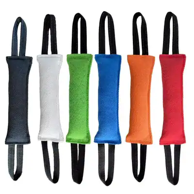 Beißwurst für große Hunde 30x7cm in drei Farben – neu – Spielzeug – überwiegend weiß – Foto 1 von 5