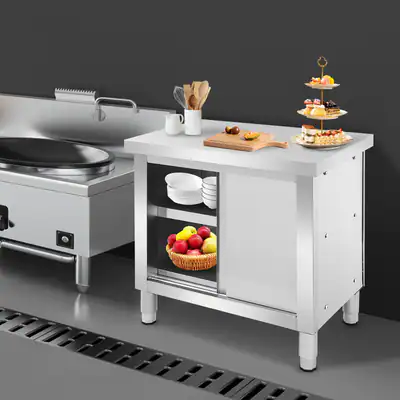 3 Etagen Edelstahltisch Gastro Arbeitstisch Küchentisch 80*50*cm Zerlegetisch – neu – Fitness & Kraftsport – überwiegend…