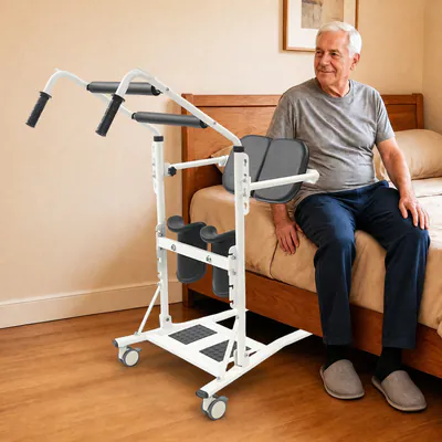 Stehender Übertragungsaufzug Sit to Stand Patient Lift Stand Assist Lift Aid – neu – Fitness & Kraftsport – überwiegend…