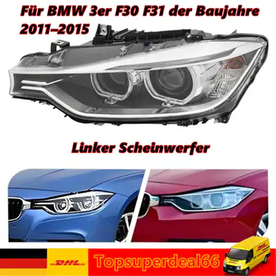 Scheinwerfer links für 3er BMW F30 F31 2011-2015 D1S HID Headlight mit LED Left – neu – Autos – überwiegend weiß – Foto 1…