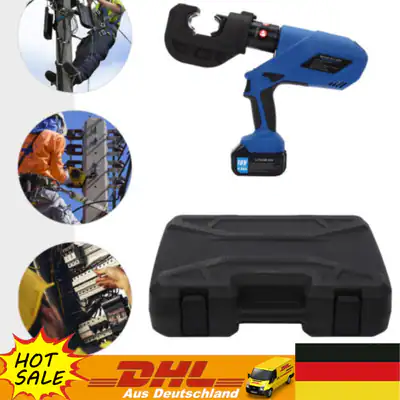 EZ-400 16-400mm² Rechargeable Electric Hydraulic Plier Battery Powered Crimping – neu – Fitness & Kraftsport – überwiegend…