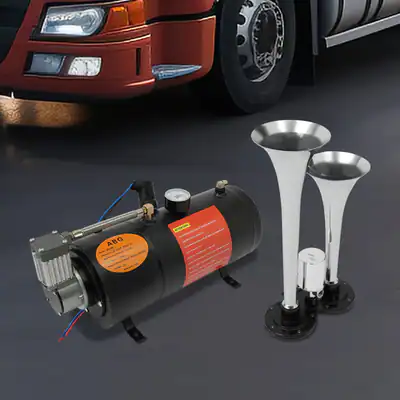 Luftkompressor Mit Tank Lufttank-Kompressor-Pumpe Für Zug-LKW Air Train Horn Kit – neu – Fitness & Kraftsport – überwiegend…