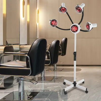 Infrarot Lampe Rotlichtlampe Wärmelampe Infrarotlampe Stehlampe Mit Ständer 750W – neu – Fitness & Kraftsport – Foto 1 von 5