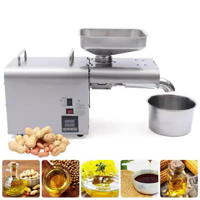 Temperaturkontrolle Ölpresse Maschine Automatisch Öl Extraktion Expeller Ölmühle – neu – Fitness & Kraftsport – überwiegend…