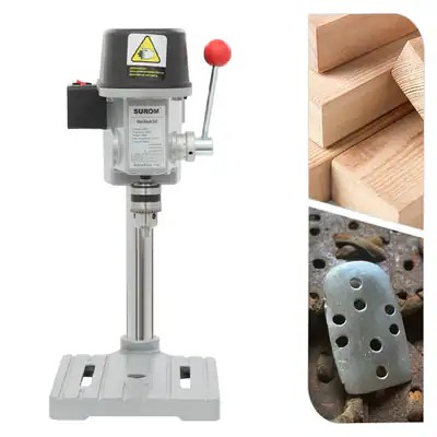 Mini-Säulenbohrmaschine, kabelgebundene Mini-Tischbohrmaschine – neu – Fitness & Kraftsport – überwiegend weiß – Foto 1 von 5