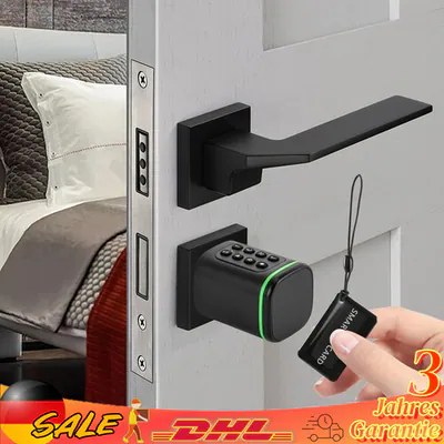 Elektronisches Intelligentes Code Türschloss Für Zuhause Smart Zylinderschloss – neu – Fitness & Kraftsport – überwiegend…