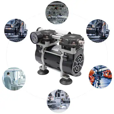 Vakuumpumpe ölfreie Vakuumpumpe Industrielle Labor ölfreie Kompressorpumpe – neu – Fitness & Kraftsport – überwiegend weiß…