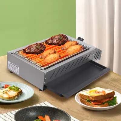 2500W Elektrogrill Elektrischer Barbecue Tischgrill Tragbarer Elektrischer Grill – neu – Garten & Pflanzen – überwiegend…