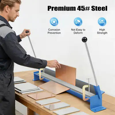 Abkantbank Blechbiegemaschine AB-1000 ST für Bleche bis 1,2 mm 916mm #45 Stahl – neu – Fitness & Kraftsport – überwiegend…