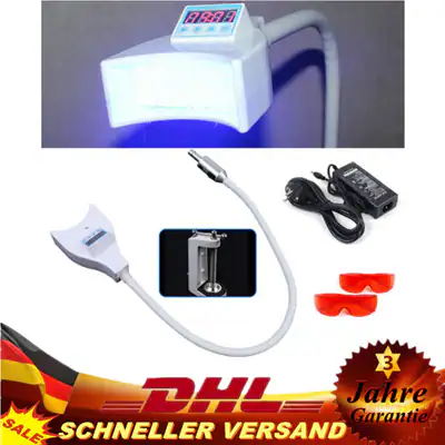 Dental Zahnaufhellung Bleaching Lampe Teeth Whitening LED Kaltes Licht 9000mcd – neu – Fitness & Kraftsport – überwiegend…