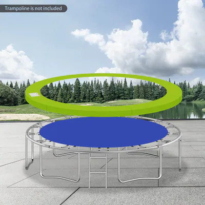 Trampolinpolster Trampolin-Ersatzsicherheitskissen Trampolin Randabdeckung 4,2mØ – neu – Fitness & Kraftsport – überwiegend…
