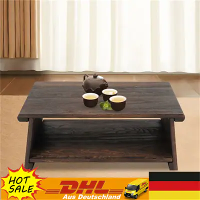 Max 50kg Massivholz Beistelltisch Klappbarer Meditations-Tisch Balkon Couchtisch – neu – Möbel – überwiegend weiß – Foto 1…