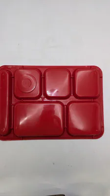 Carlisle FoodService Products 6 Fächer Tablett rechts - rot, 24er Pack – neu – Möbel – Foto 1 von 5