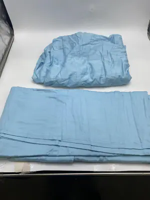 EDLE HOUSE QUEEN 300 FADENZAHL BLATT SET - BLAU – neu – Möbel – Foto 1 von 5