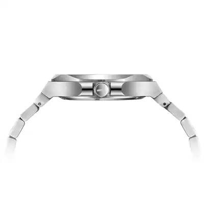 TUCCI ITALY ALTO LIVELLO EDELSTAHL UNISEX UHR, SILBER - SILBER – gebraucht, gut – Uhren & Schmuck – Foto 1 von 4