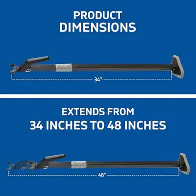 Securadoor Super Heavy Duty Metall Türstopper Bar mit 3000+lbs Stärke - – neu – Sonstiges – überwiegend blau – Foto 1 von 5