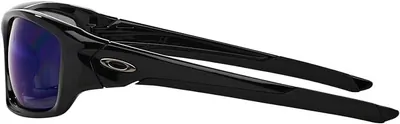 Oakley OO9236 Valve rechteckige Sonnenbrille für Herren - schwarz poliert – gebraucht, gut – Sonstiges – Foto 1 von 5
