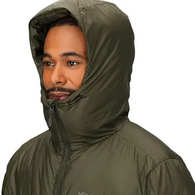MARMOT HERREN GUIDES DAUNEN HOODY - DAUNEN GEFÜLLT, WASSER - – neu – Herrenmode – überwiegend weiß – Foto 1 von 5