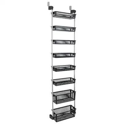 SMART DESIGN 8-STUFIGER ÜBER DER TÜR HÄNGENDE SPEISEKAMMER ORGANIZER MIT 6 – neu – Möbel – überwiegend weiß – Foto 1 von 5