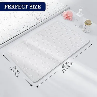 KOOTETA STONE BADEMATTE, KIESELGUR DUSCHMATTE, SUPER - DIAMANT) – neu – Möbel – überwiegend beige – Foto 1 von 5