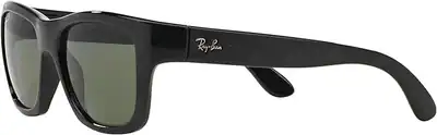 Ray-Ban RB4194 Sonnenbrille RAHMEN poliert schwarz GLÄSER grün – gebraucht, gut – Sonstiges – Foto 1 von 4