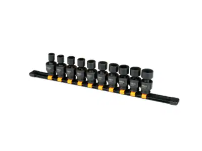 DEWALT 10 STÜCK 3/8 ANTRIEB UNIVERSAL METRISCH STECKSCHLÜSSELSATZ - SCHWARZ – neu – Sonstiges – Foto 1 von 2