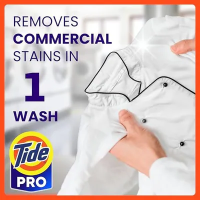 Tide PRO Waschmittel flüssig für kommerzielle Flecken (170 oz, 4er Pack) – neu – Möbel – überwiegend weiß – Foto 1 von 5