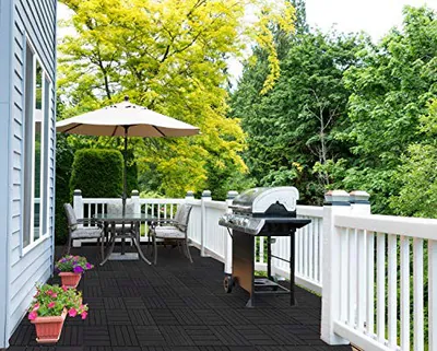 ASTEROUTDOOR ASTEROUTDOOR INEINANDERGREIFENDE DECKFLIESEN KUNSTSTOFF – neu – Sonstiges – überwiegend schwarz – Foto 1 von 5