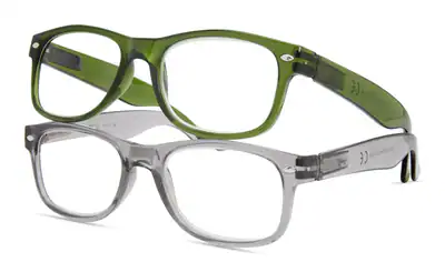 M+ STEVIE BLUELIGHT OPTISCHE FARBLESEBRILLE, 2 PAAR – neu – Sonstiges – überwiegend weiß