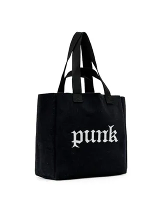 ALLSAINTS IZZY PUNK EAST/WEST TRAGETASCHE, SCHWARZ - SCHWARZ – neu – Sonstiges – Foto 1 von 5