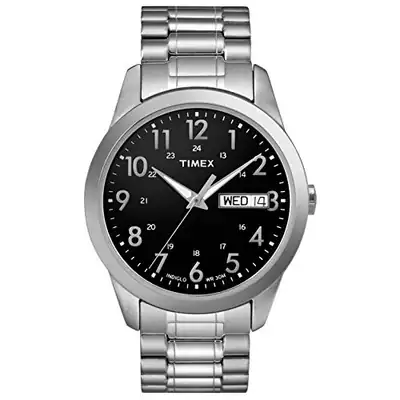 TIMEX HERREN SOUTH STREET SPORT 36MM UHRENBOX SET - SILBERFARBEN/SCHWARZ – gebraucht, gut – Uhren & Schmuck