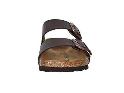 BIRKENSTOCK UNISEX ARIZONA SANDALEN - GRÖSSE: HERREN 8 DAMEN 10 (AU/UK - – gebraucht, gut – Sonstiges – überwiegend weiß…
