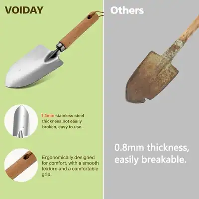 VOIDAY GARTENGERÄTE, 9-TEILIG – neu – Sonstiges – überwiegend silber – Foto 1 von 5