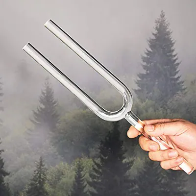 CVNC 432HZ Durchmesser 16mm C Note Kristall Stimmgabel Heilinstrument + Carry – neu – Musikinstrumente – überwiegend silber…
