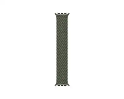 APPLE WATCH BRAIDED SOLO LOOP 45MM - SIZE 11 - OLIVE – neu – Sonstiges – überwiegend weiß