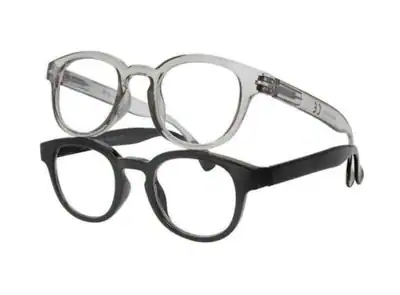 M+ JAY JUGEND LESEBRILLE +0,00, 2 PAAR (Schwarz & Kristall) – neu – Sonstiges